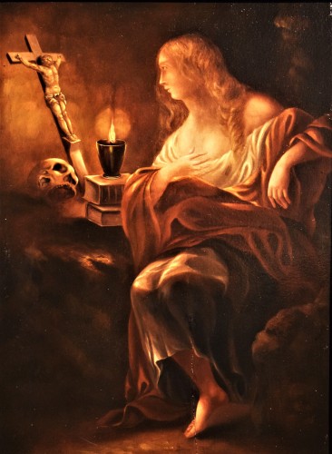 The Magdalene in meditation - France, 18th century